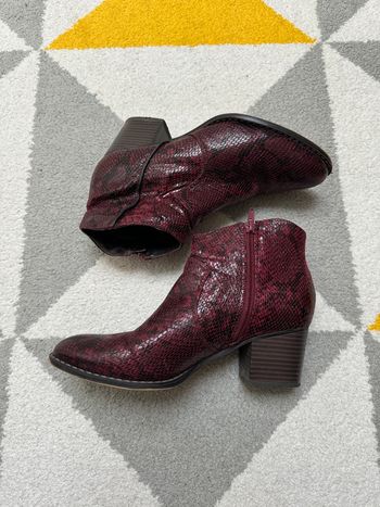 Bottines à talons en cuir Liberto Taille 40