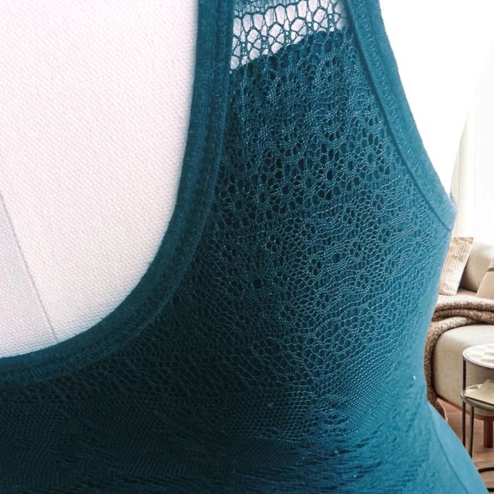 Débardeur 🌸 bleu marine 🌸 - photo numéro 2