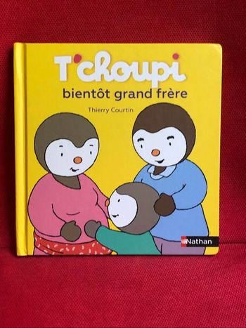 Livre tchoupi bientôt grand frère