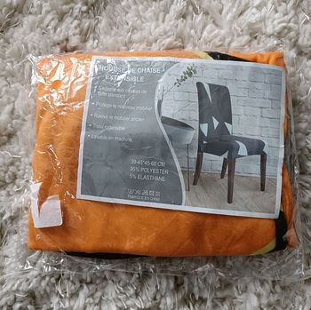 Housse de chaise extensible