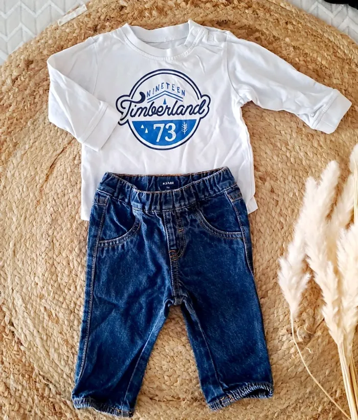 Ensemble 9 mois garçon timberland