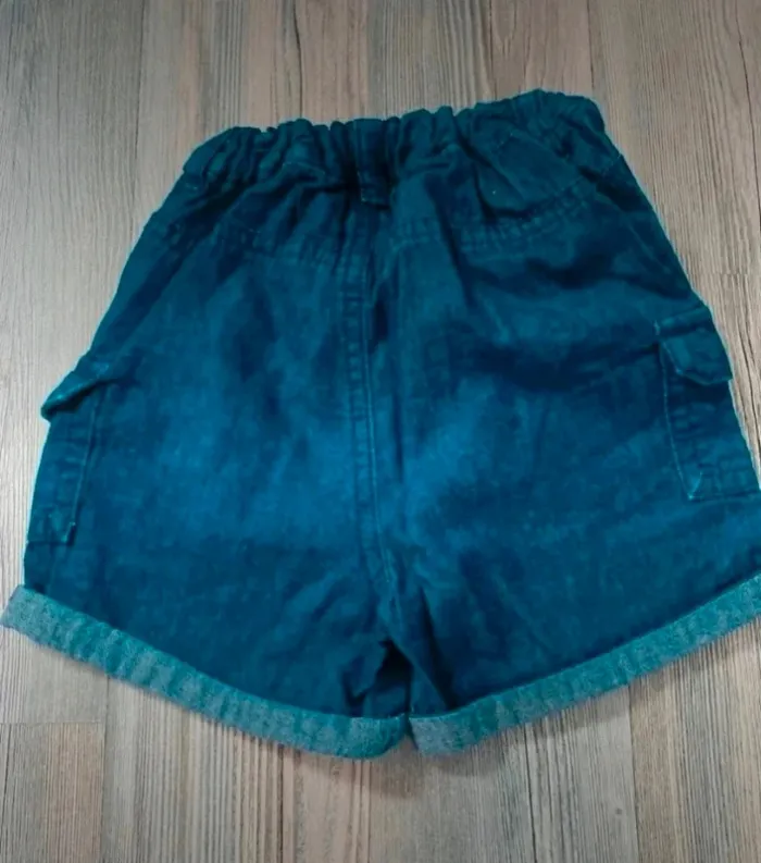 Short imitation jean 12 mois Kiabi - photo numéro 2