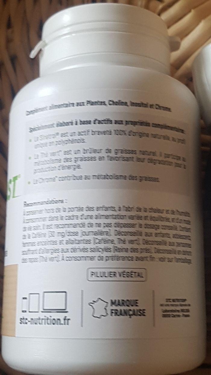 Pack booster minceur stc hydroxyblast - photo numéro 6