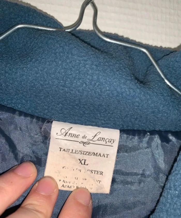 Veste polaire bleu femme taille 42 - photo numéro 2
