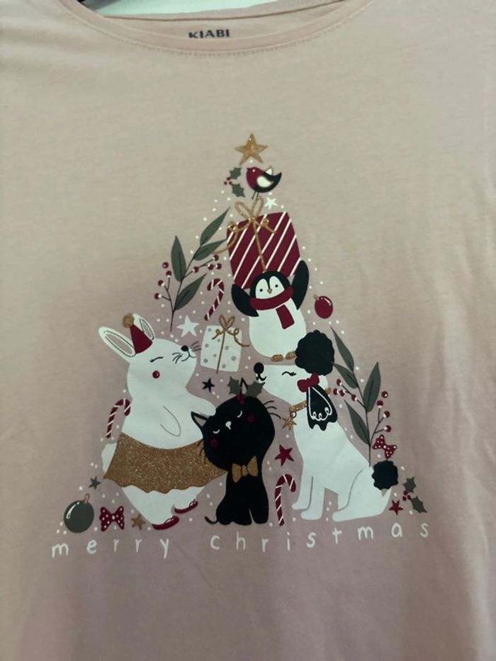 T-shirt à manches longues Noël - photo numéro 2