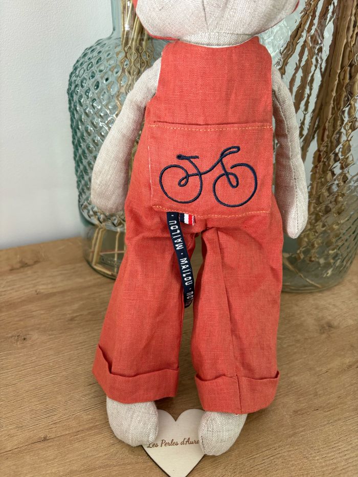 Renard Perlipopette salopette corail 38 cm - photo numéro 3