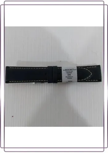 Bracelet de montre rochet taureau mat aviator 22/20mm etanche valeur 42€ (7)