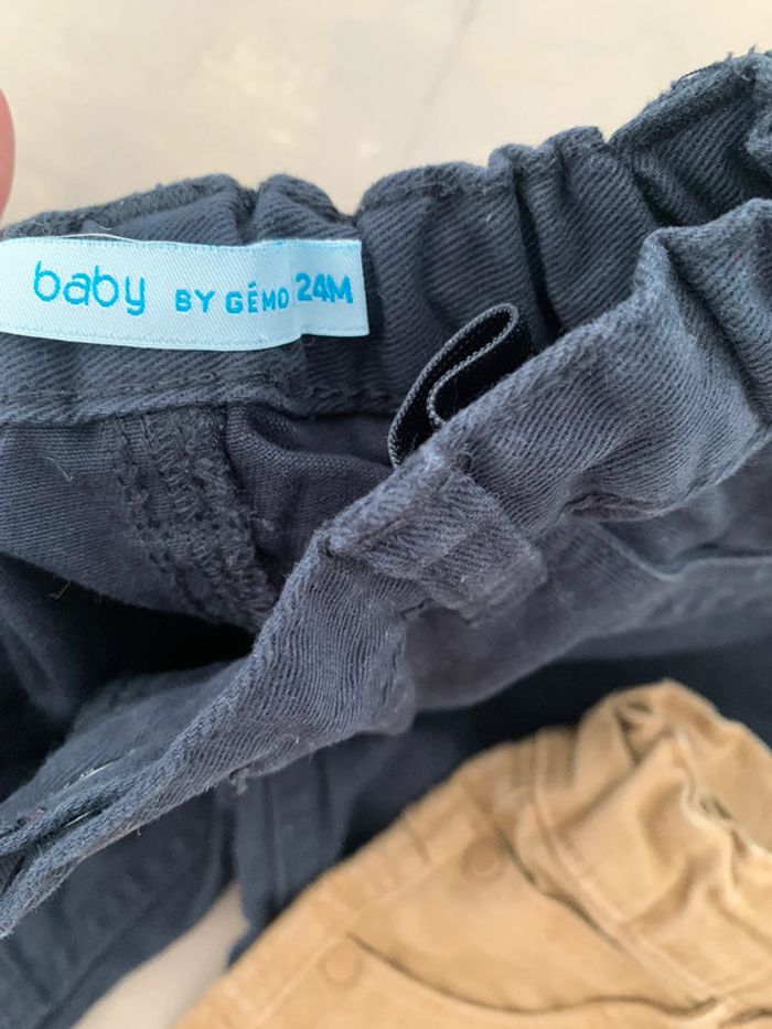 Lot de 2 pantalon garçon 24 mois - photo numéro 5