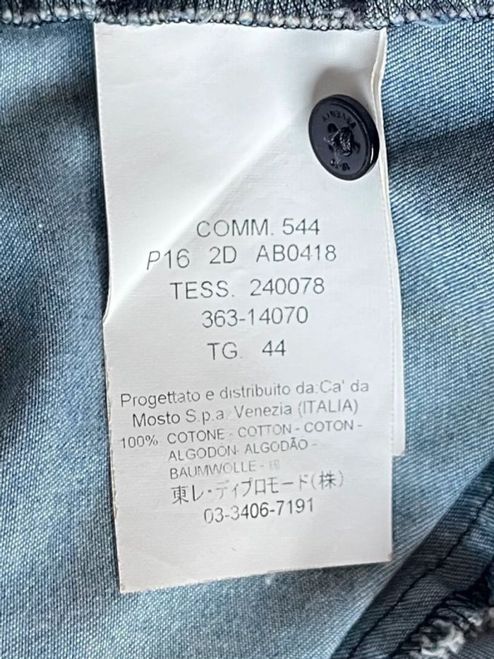 Robe-chemise en jean clair 100% coton – 19.70 T. 44 IT (40 FR) - photo numéro 5