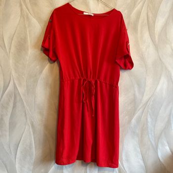 Robe fluide camaïeu