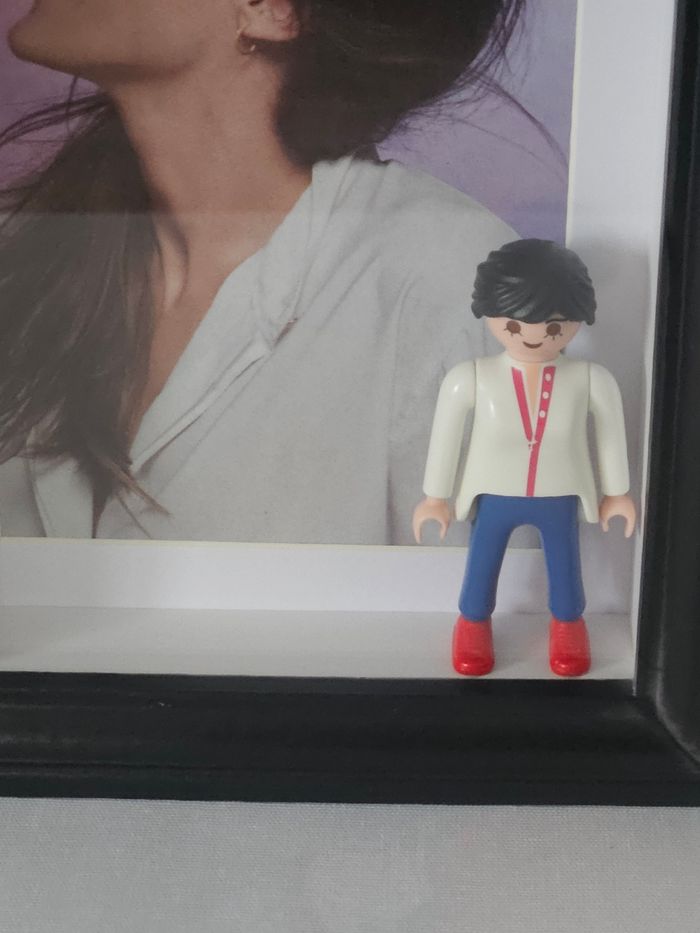 Cadre custom figurine playmobil Juliette armanet - photo numéro 2