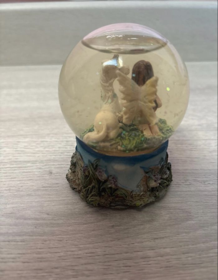 Boule de neige fée et licorne - photo numéro 3