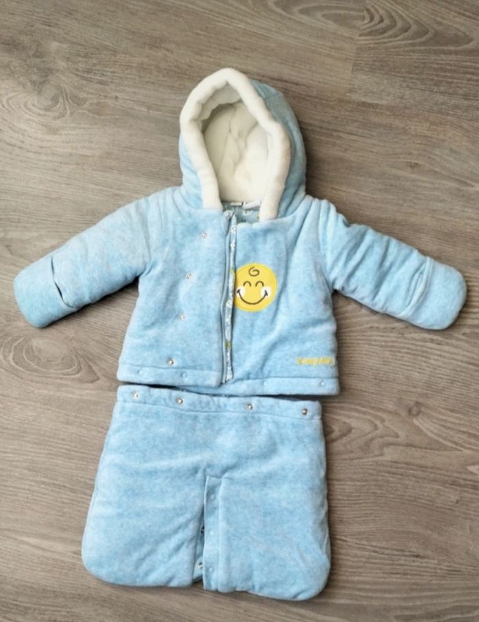 Combi pilote en velours , orchestra 1 mois - photo numéro 2