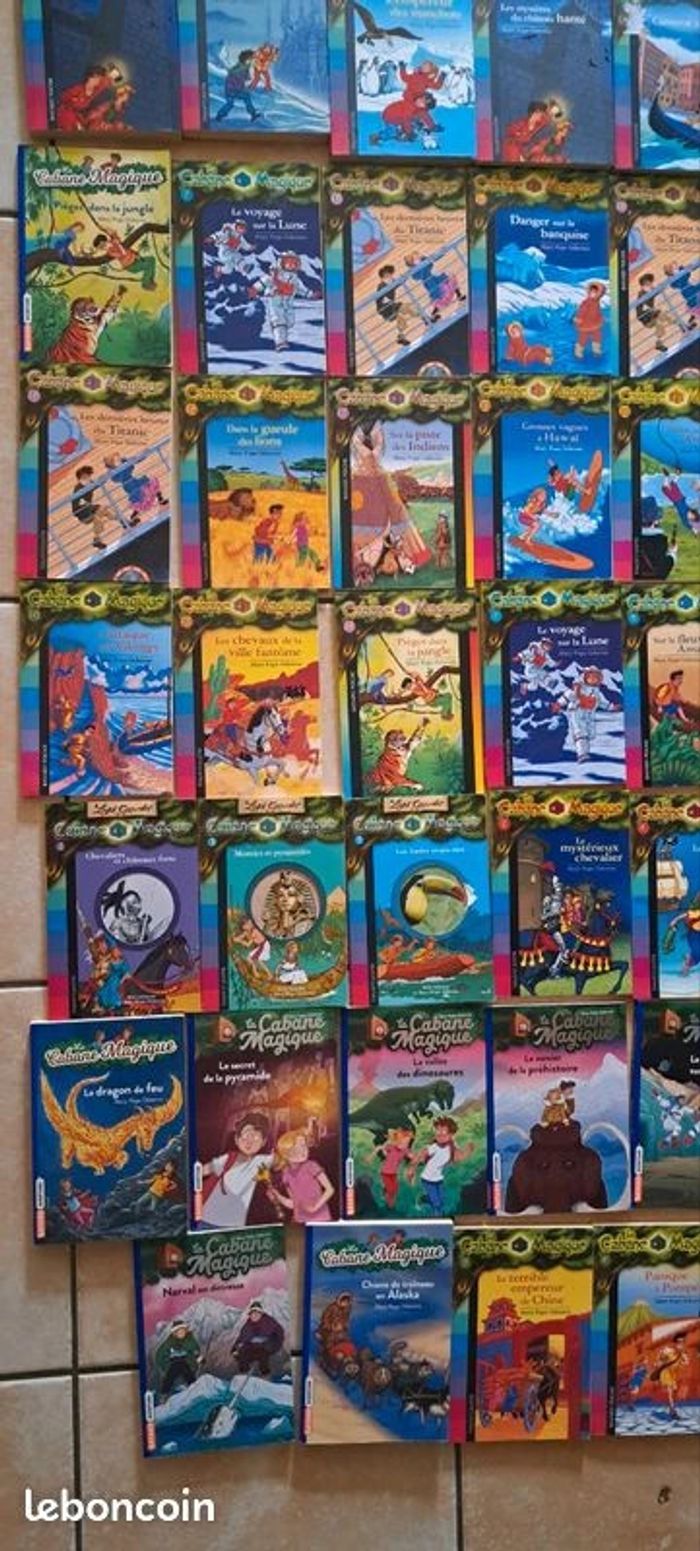 42 Livres la cabane magique tres bon etat - photo numéro 3
