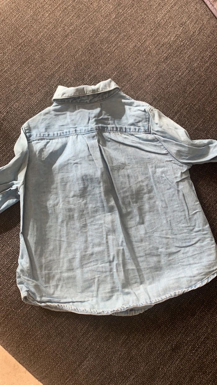 Chemise Denim, Monoprix, 3 ans en très bon état - photo numéro 4