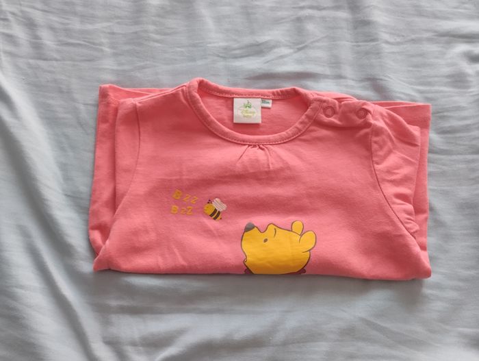 T-shirt manches longues Winnie taille 18 mois - photo numéro 4