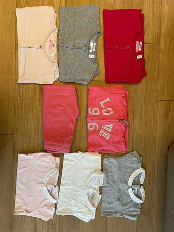 Vend lot de 8 vêtements automne hiver okaidi très bon état fille 6 ans