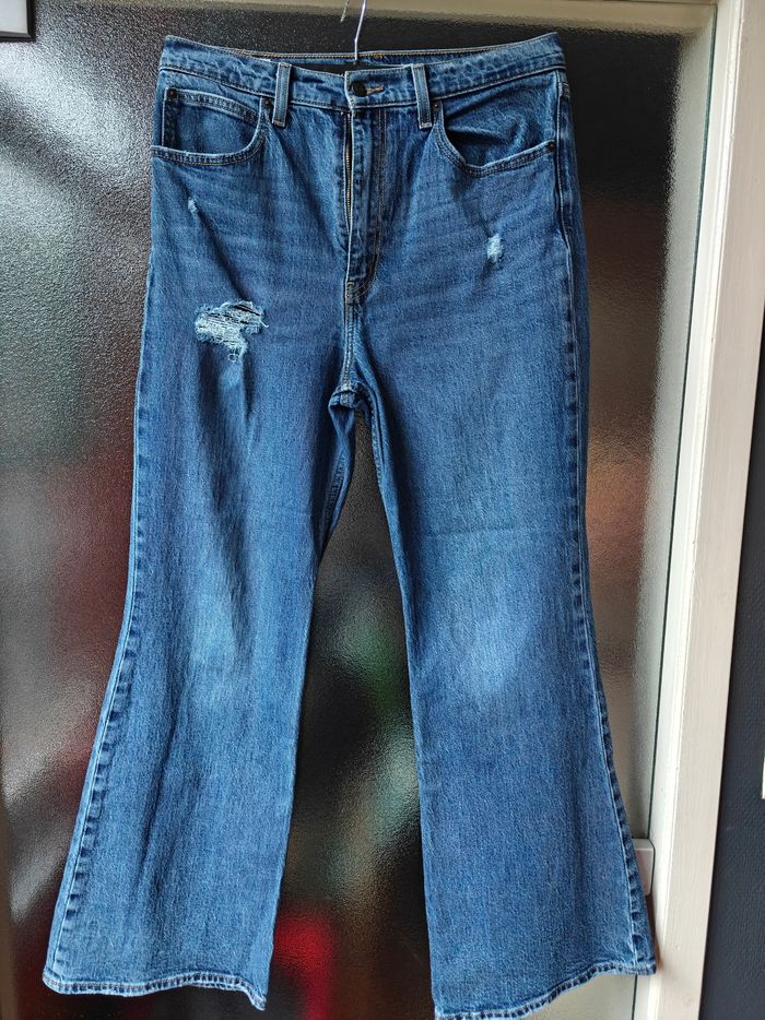 Jeans Levi's patte d'éléphant 70's high flare - photo numéro 2