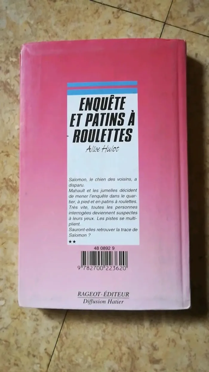 Enquête et patins à roulettes - photo numéro 2