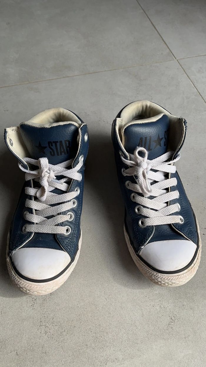 Converse Baskets Ctas High Street En Bleu