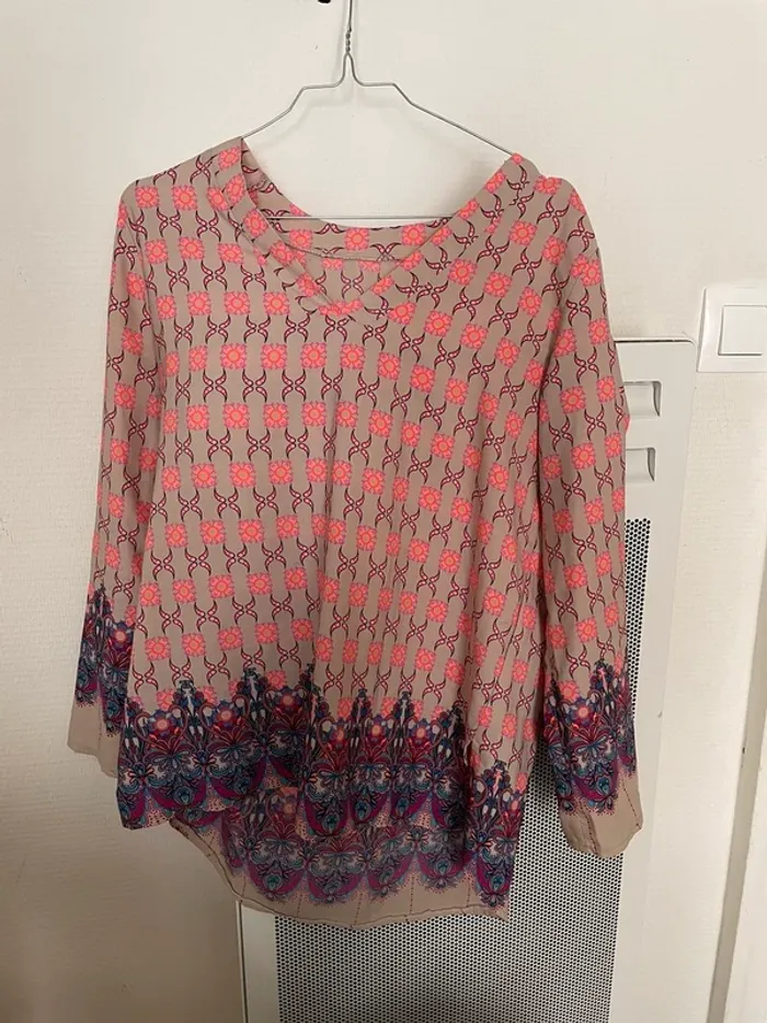 Tunique multicolore