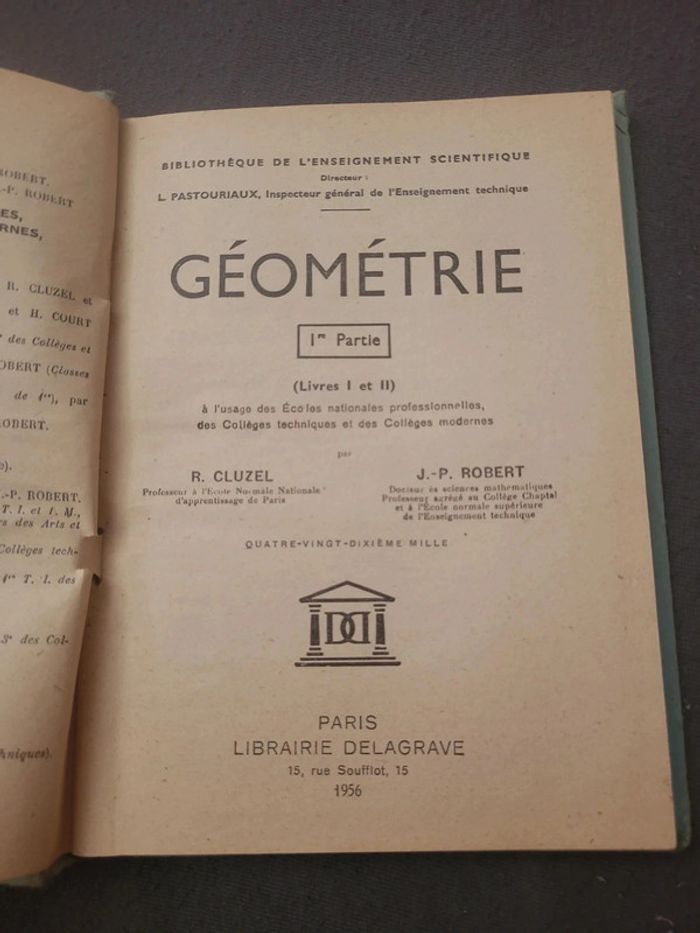 Géométrie première partie livre 1 et 2 - photo numéro 3