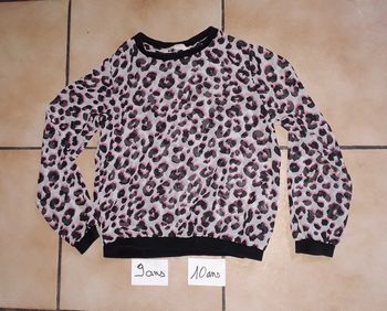 Haut manches longues 9/10 ans fille