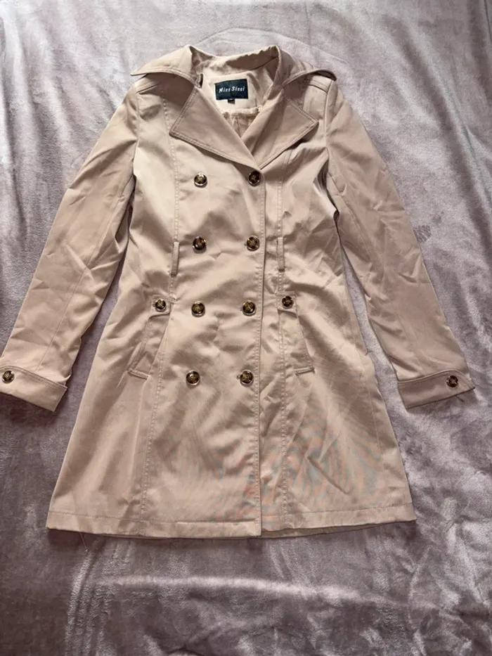 Trench femme taille 38 beige en très bon état