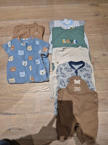 Lot vêtements bébé garçon 3-6 mois