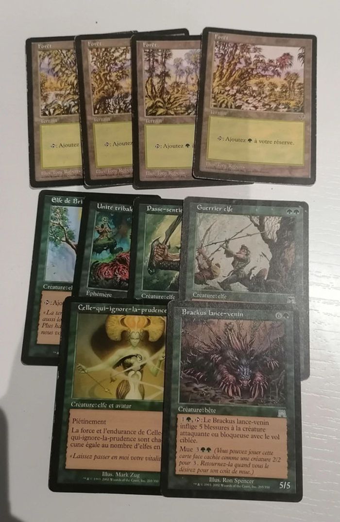 Lot de 10 cartes Magic The Gathering Carnage - photo numéro 2