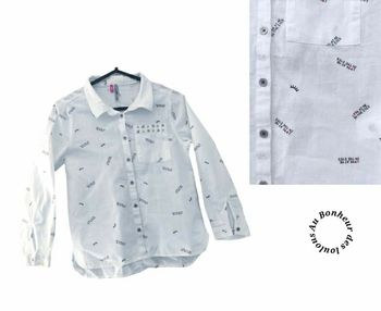 8 ans fille chemise