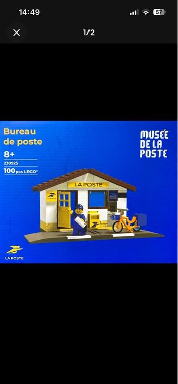 LEGO x Musée de la Poste #230925 - Le Bureau Historique - 100% NEUF / Collector