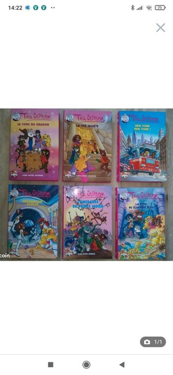 Grands livres TEA STILTON