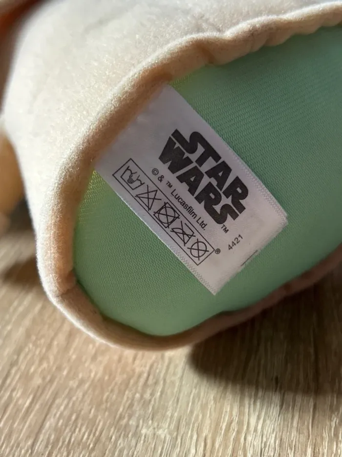 Peluche Grogu ( Baby Yoda ) 20cm / Star Wars / très bon état / Simba Toys / good condition - photo numéro 3