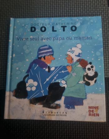 Livre enfant Vivre seul avec papa ou maman
