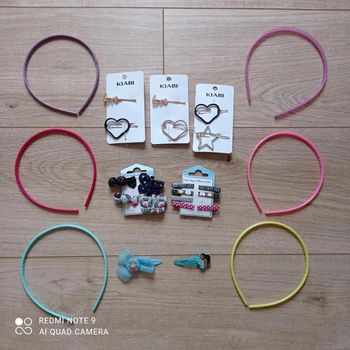 Lot accessoires pour cheveux