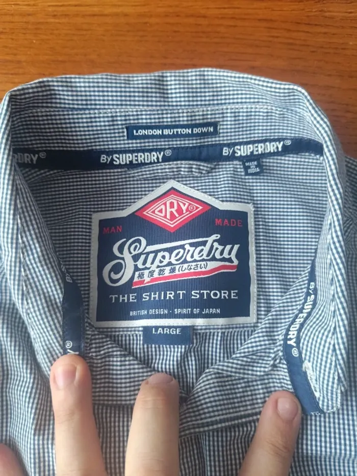 Chemise superdry manche longue - photo numéro 4