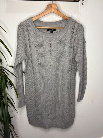 Robe pull gris
