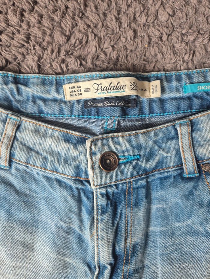 Short jeans zara t40 - photo numéro 2