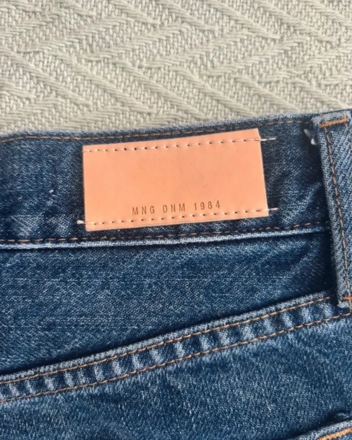 Jeans large taille haute Mango taille 36 - photo numéro 5