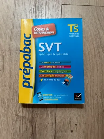 Prépa bac SVT