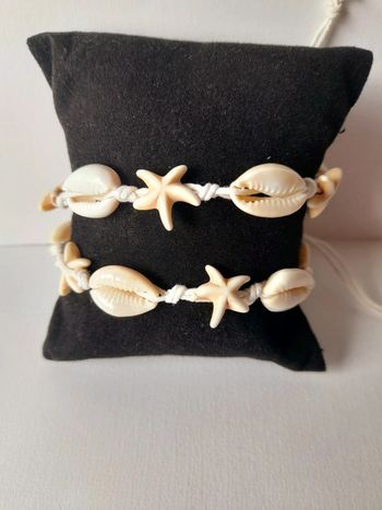 Lot 2 bracelets coquillage 🐚