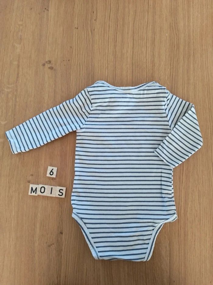 Lot de 3 bodies TAO 6 mois - photo numéro 7