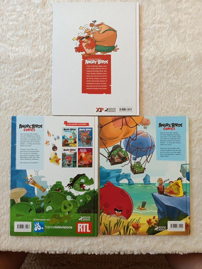 Lot de 3 BD Angry Birds Le Lombard - photo numéro 2