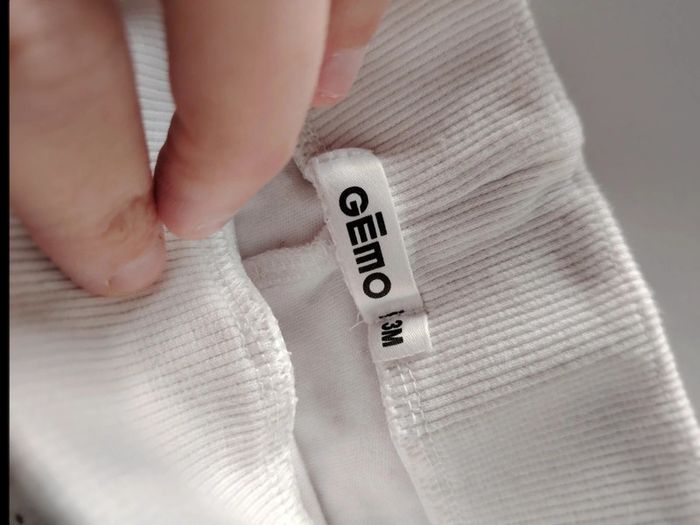 Lot de 2 pantalons 3 mois - photo numéro 2