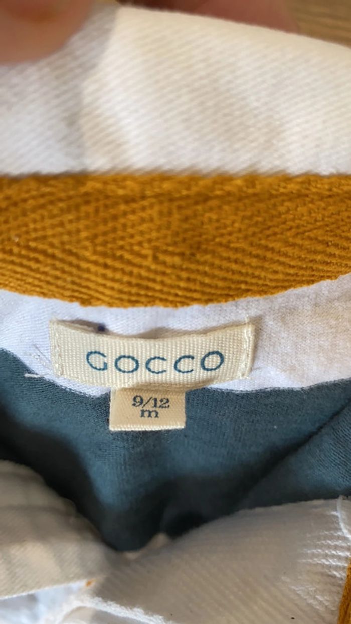 Polo Gocco bebé 9/12 mois - photo numéro 2