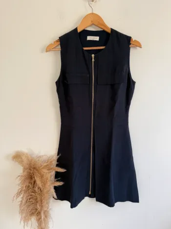 Robe Sandro bleu marine