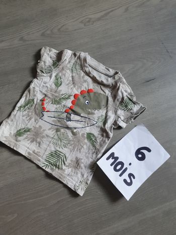 Maillot t-shirt 6mois garçon