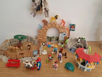 Zoo playmobil et ses accessoires