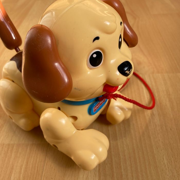 Petit Chien à Tirer Fisher-Price - Jouet d'Éveil Motricité